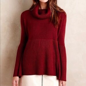 **Navy blue**  turtleneck sweater